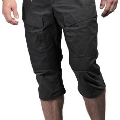 Tatonka Trekking Pantacourt 3/4 Homme, gris