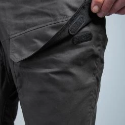 Tatonka Trekking Pantacourt 3/4 Homme, gris -Pantalons Homme Soldes tatonka trekking 3 4 shorts men dark grey 5