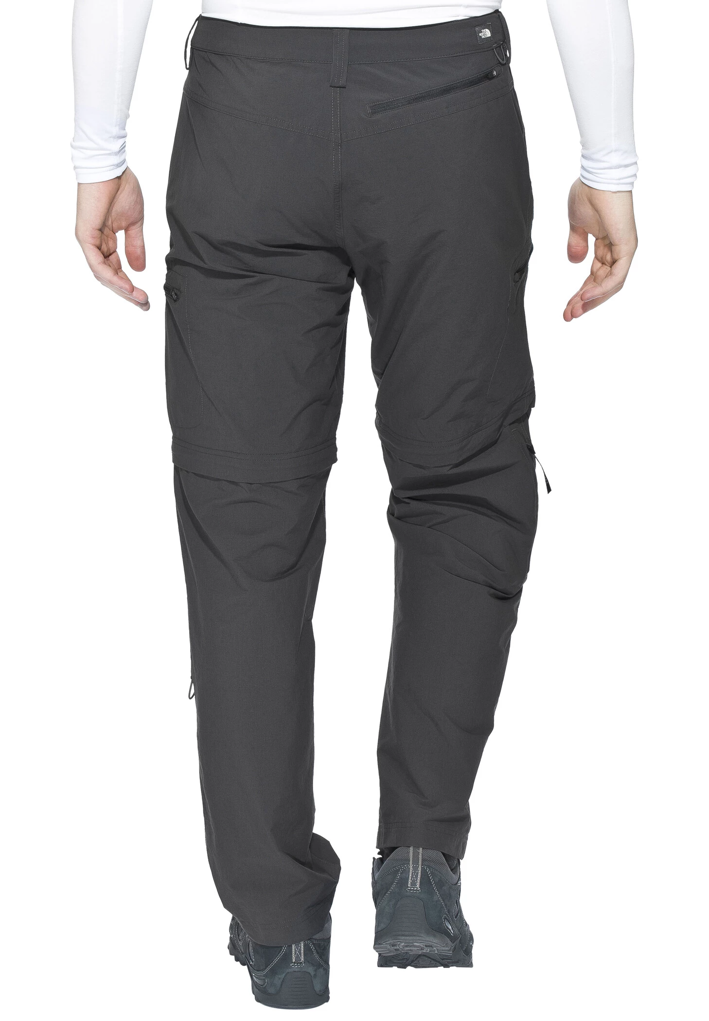 The North Face Exploration Pantalon convertible avec fermeture éclair Taille longue Homme, gris 6 The North Face Exploration Pantalon convertible avec fermeture éclair Taille longue Homme, gris - Image 4