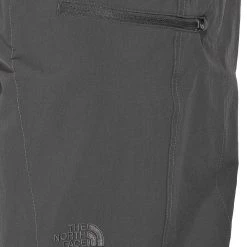 The North Face Exploration Pantalon convertible avec fermeture éclair Taille courte Homme, gris -Pantalons Homme Soldes the north face exploration convertible pants long herren asphalt grey 3 2