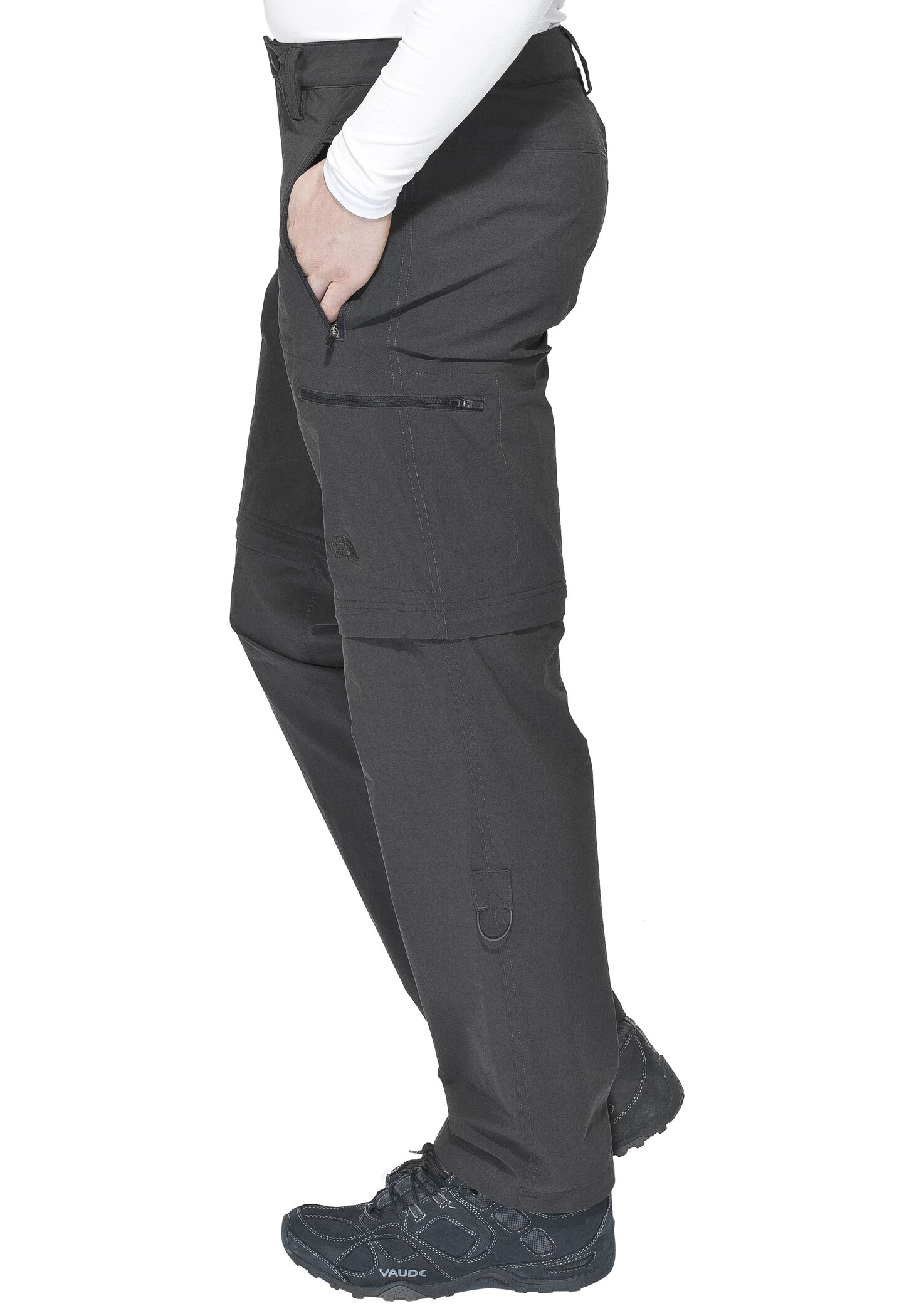 The North Face Exploration Pantalon convertible avec fermeture éclair Taille longue Homme, gris 7 The North Face Exploration Pantalon convertible avec fermeture éclair Taille longue Homme, gris - Image 5