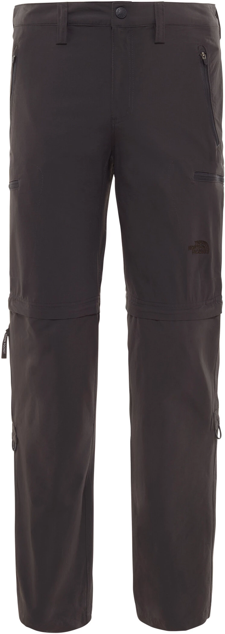 The North Face Exploration Pantalon convertible avec fermeture éclair Taille normale Homme, gris 3 The North Face Exploration Pantalon convertible avec fermeture éclair Taille normale Homme, gris
