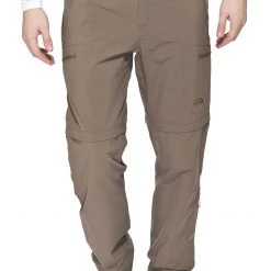 The North Face Exploration Pantalon convertible avec fermeture éclair Homme, noir