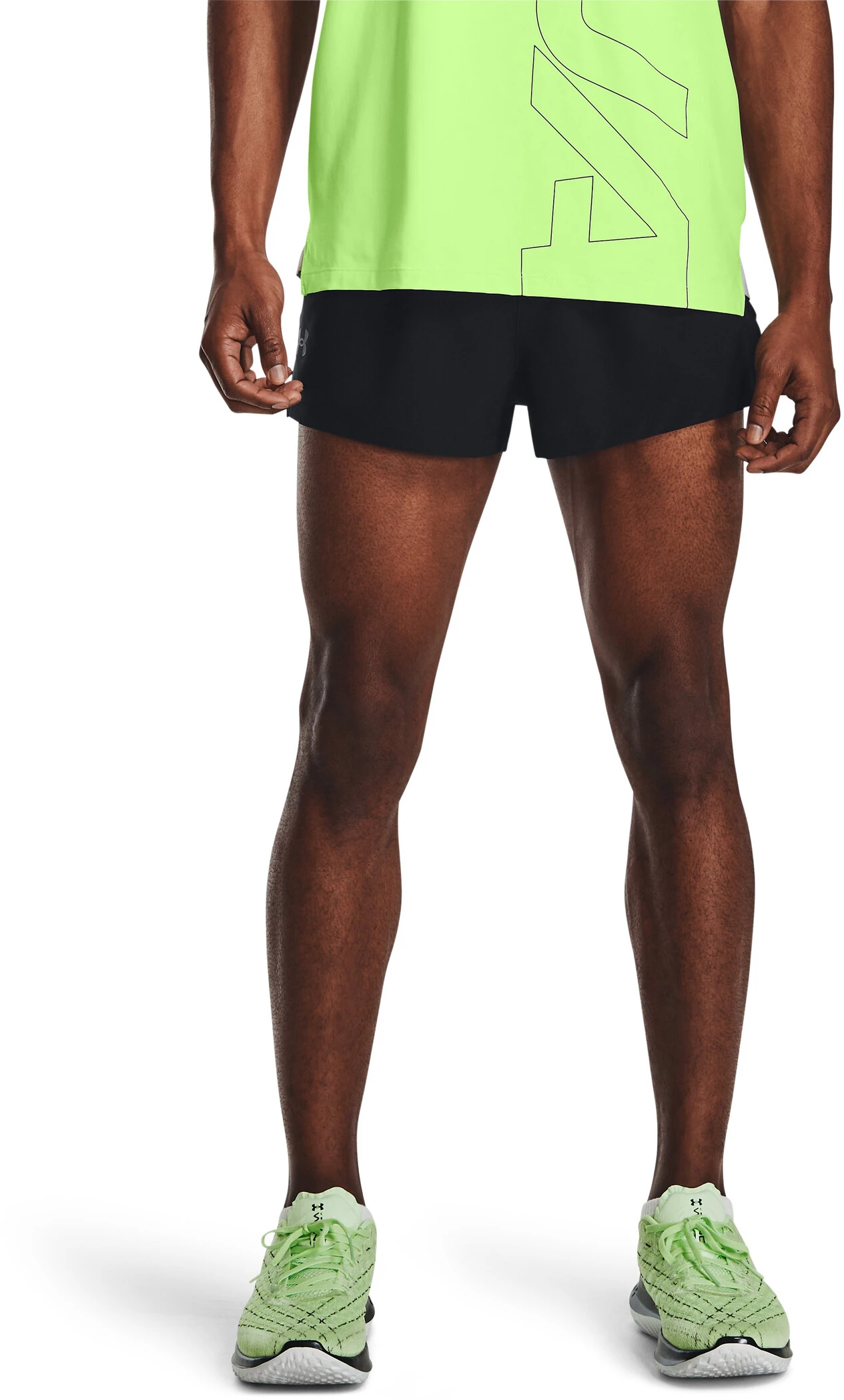 Under Armour Launch SW Split Shorts Men, noir 5 Under Armour Launch SW Split Shorts Men, noir - Image 3