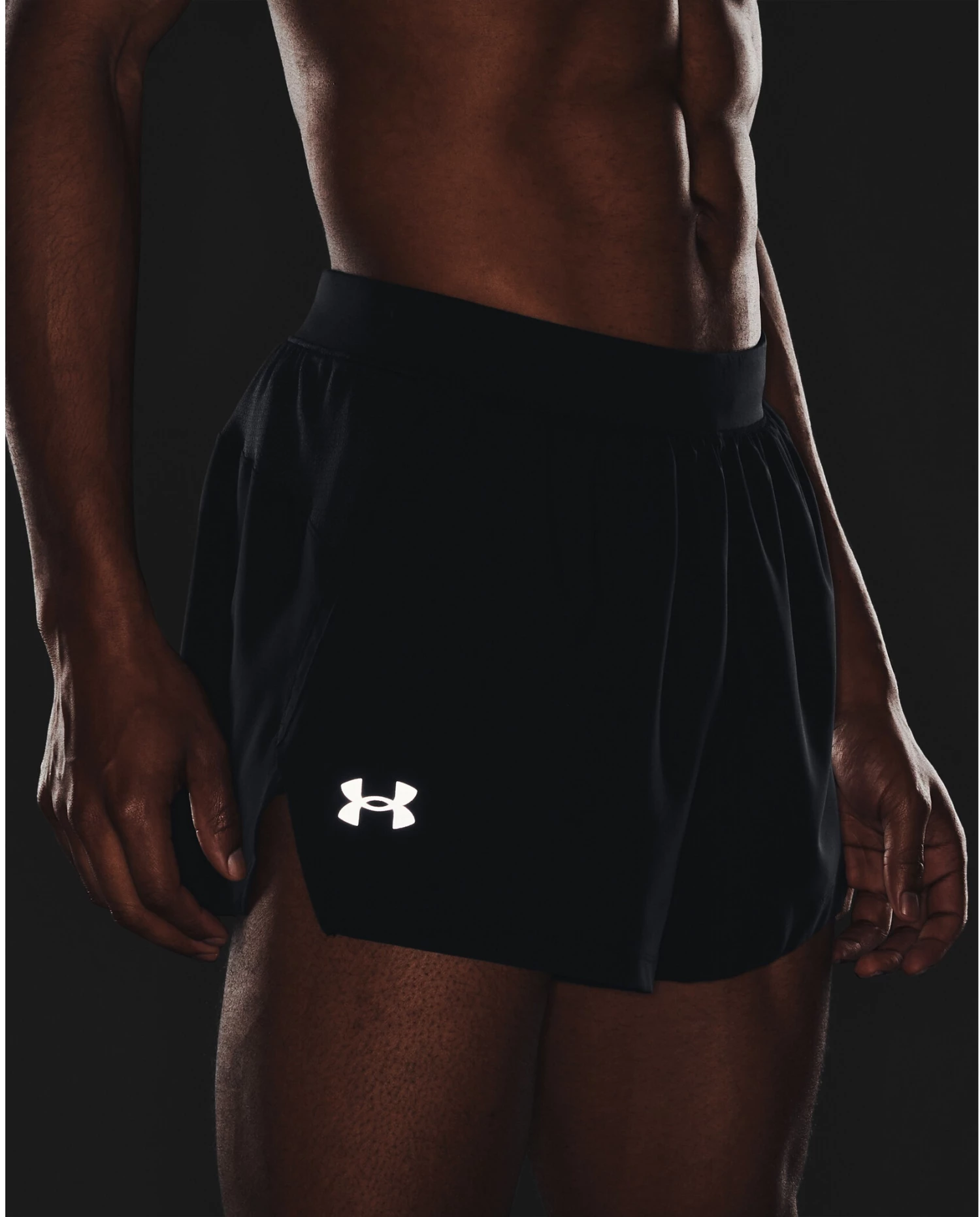 Under Armour Launch SW Split Shorts Men, noir 8 Under Armour Launch SW Split Shorts Men, noir - Image 6