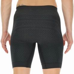 UYN Coolboost Running Shorts Men, noir -Pantalons Homme Soldes uyn coolboost running shorts men black jet black 3