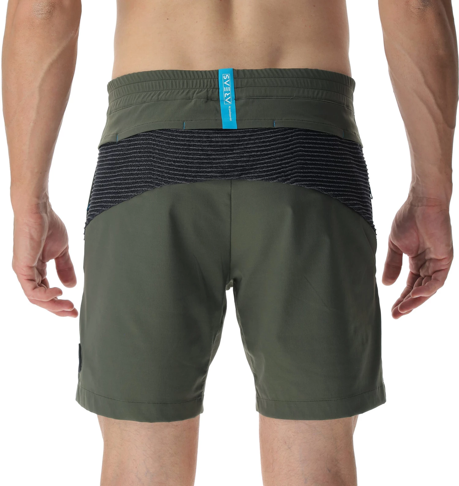 UYN Crossover Short stretch Homme, olive/noir 4 UYN Crossover Short stretch Homme, olive/noir - Image 2