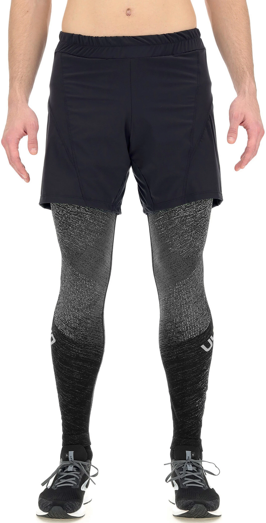 UYN Exceleration Shorts 2 En 1 Homme, noir 6 UYN Exceleration Shorts 2 En 1 Homme, noir - Image 4