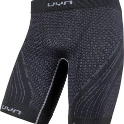 UYN Running Alpha Coolboost Short Homme, gris -Pantalons Homme Soldes uyn running alpha coolboost shorts men denim 3