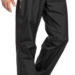 VAUDE Escape Surpantalon 2,5 couches, noir -Pantalons Homme Soldes vaude escape 25l pants unisex black 3