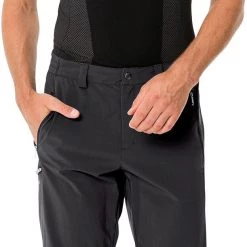 VAUDE Farley Stretch III Pantalon Homme, noir -Pantalons Homme Soldes vaude farley stretch iii pants men black 5