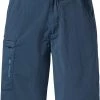 VAUDE Farley V Bermuda Homme, bleu -Pantalons Homme Soldes vaude farley v bermudas men dark sea 1