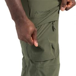 VAUDE Skarvan Biobased Pantalon Homme, vert -Pantalons Homme Soldes vaude skarvan biobased pants men cedar wood 6