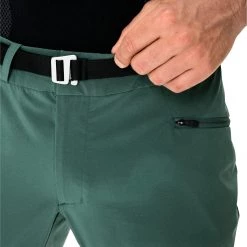 VAUDE Tekoa Biobased Pantalon Homme, vert -Pantalons Homme Soldes vaude tekoa biobased pants men dusty forest 6
