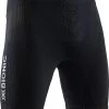 X-Bionic Effektor G2 Short de running Homme, noir/bleu -Pantalons Homme Soldes x bionic effektor g2 run shorts men black melange 1 3