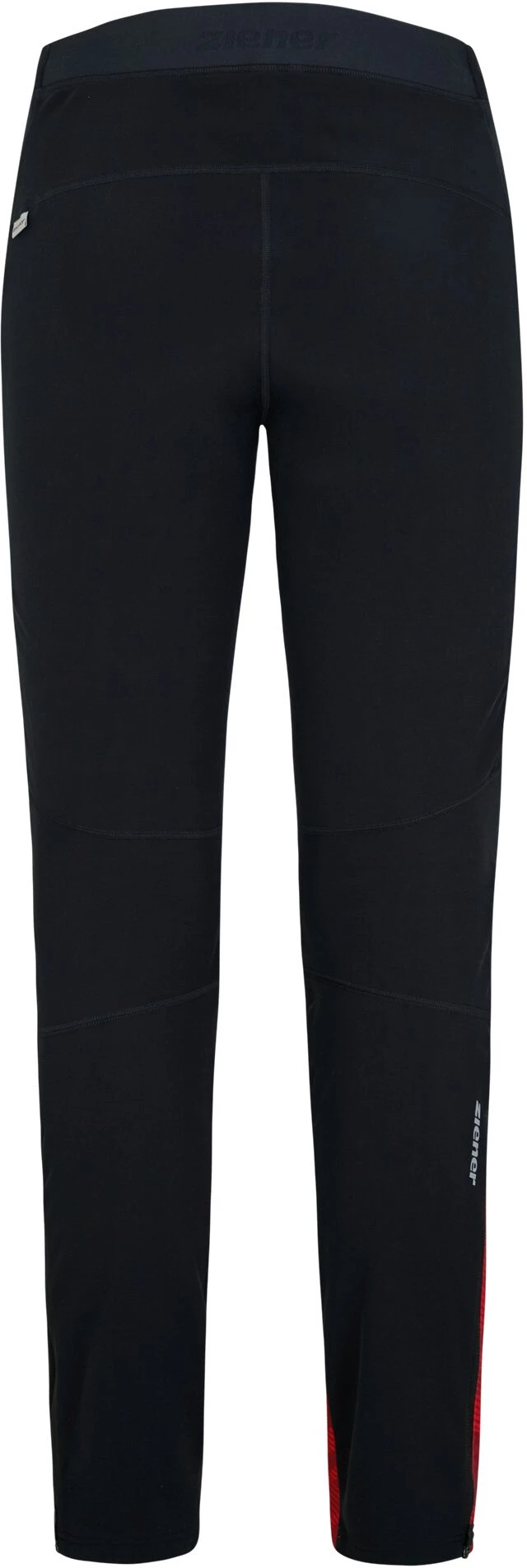 Ziener Nataniel Active Pantalon Homme, noir/rouge 4 Ziener Nataniel Active Pantalon Homme, noir/rouge - Image 2