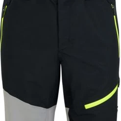 Ziener Talinis Cuissard à bretelles Homme, noir/gris